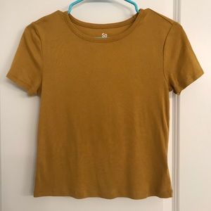 So Crewneck Crop Tee